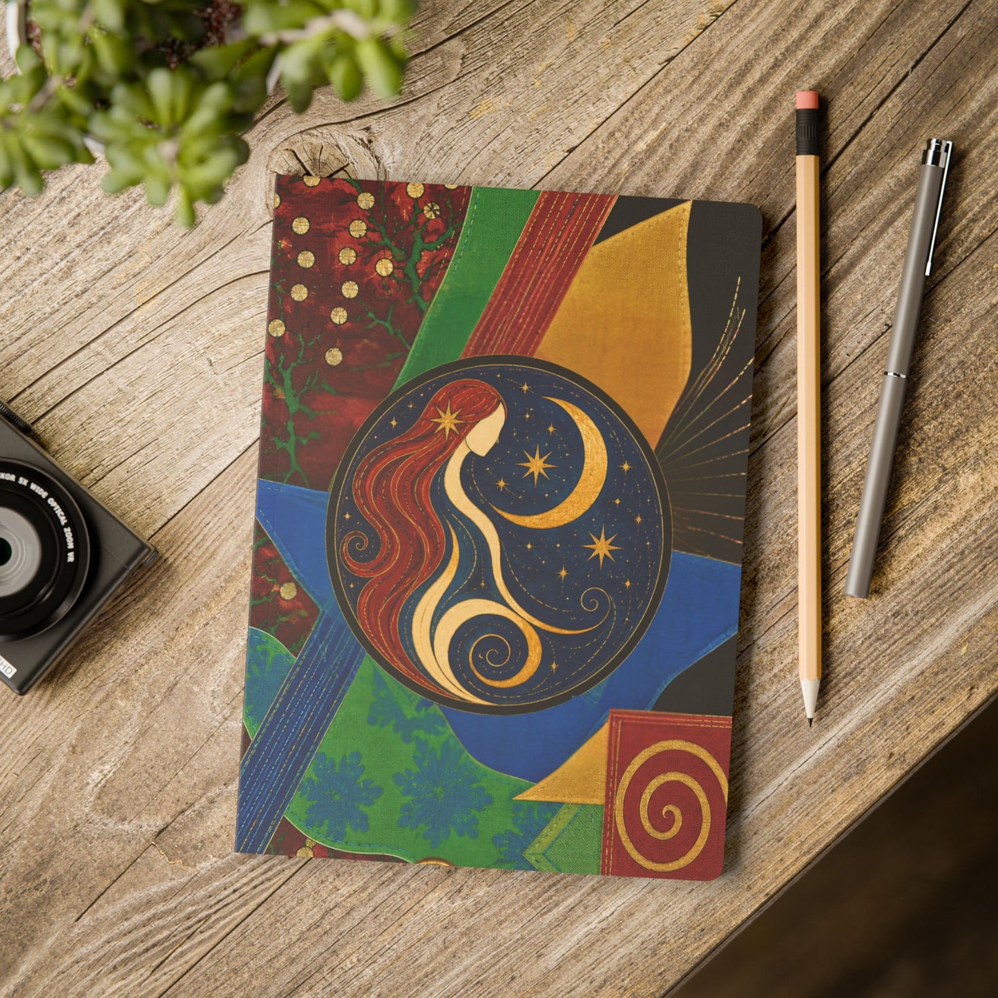 Path to the Sun Moon & Stars - Softcover Journal (with Inside Prints)