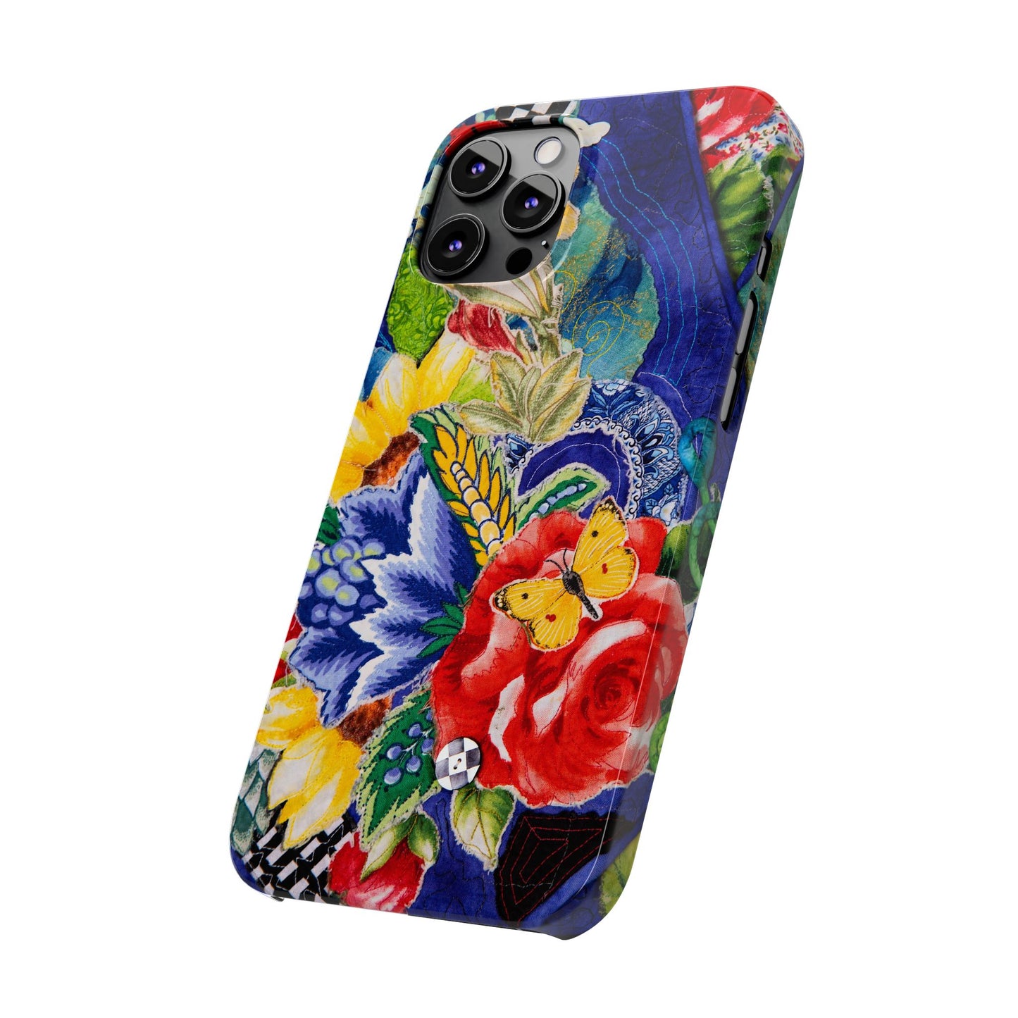 Artistic Floral Slim iPhone Cases
