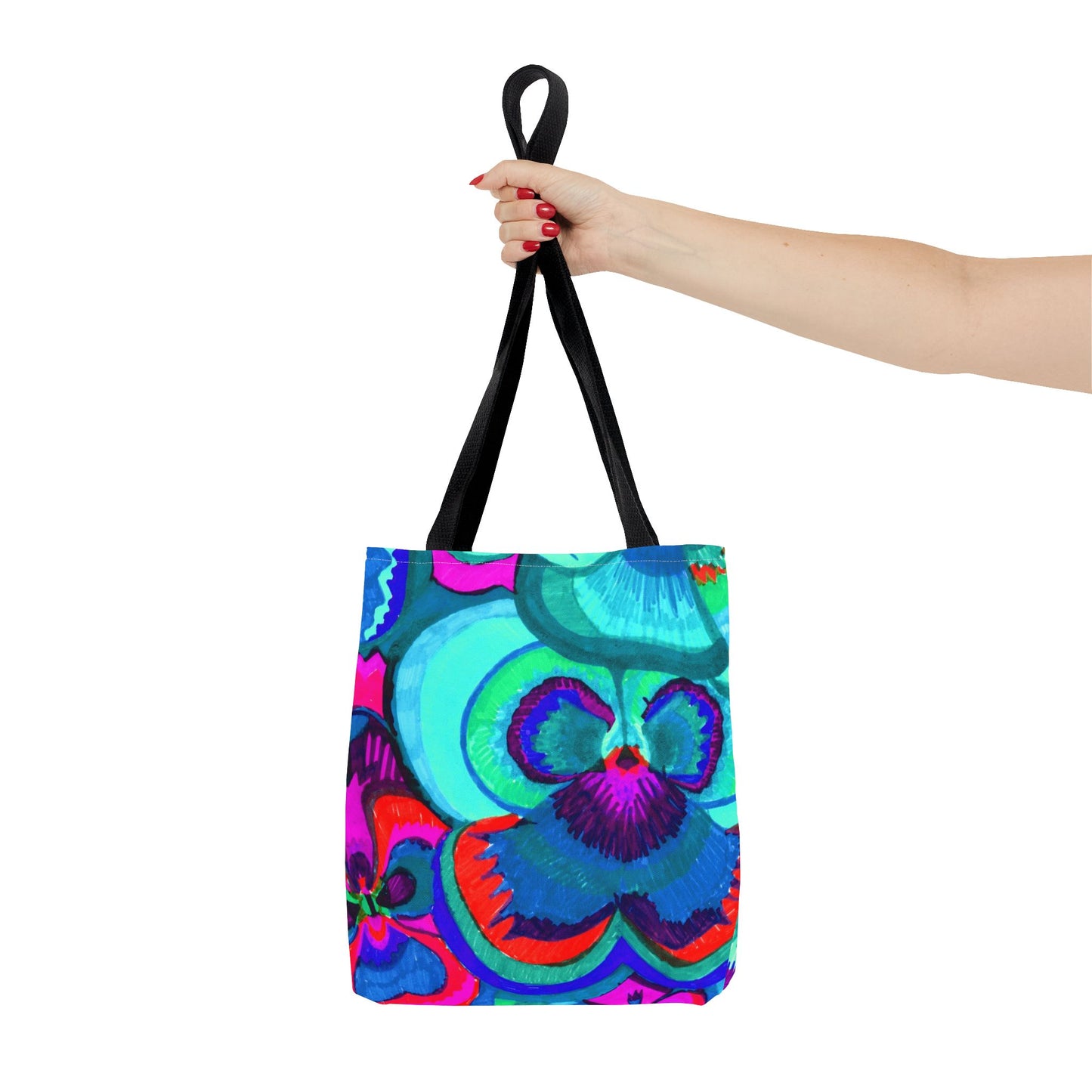 Vibrant Floral Tote Bag