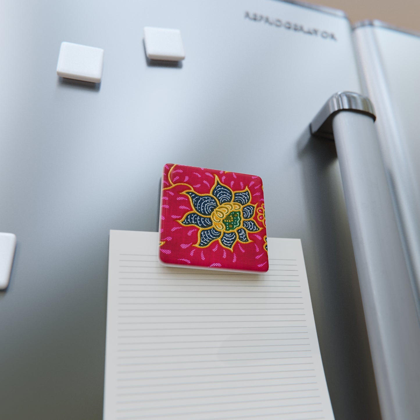 Flower in Winter Porcelain Magnet