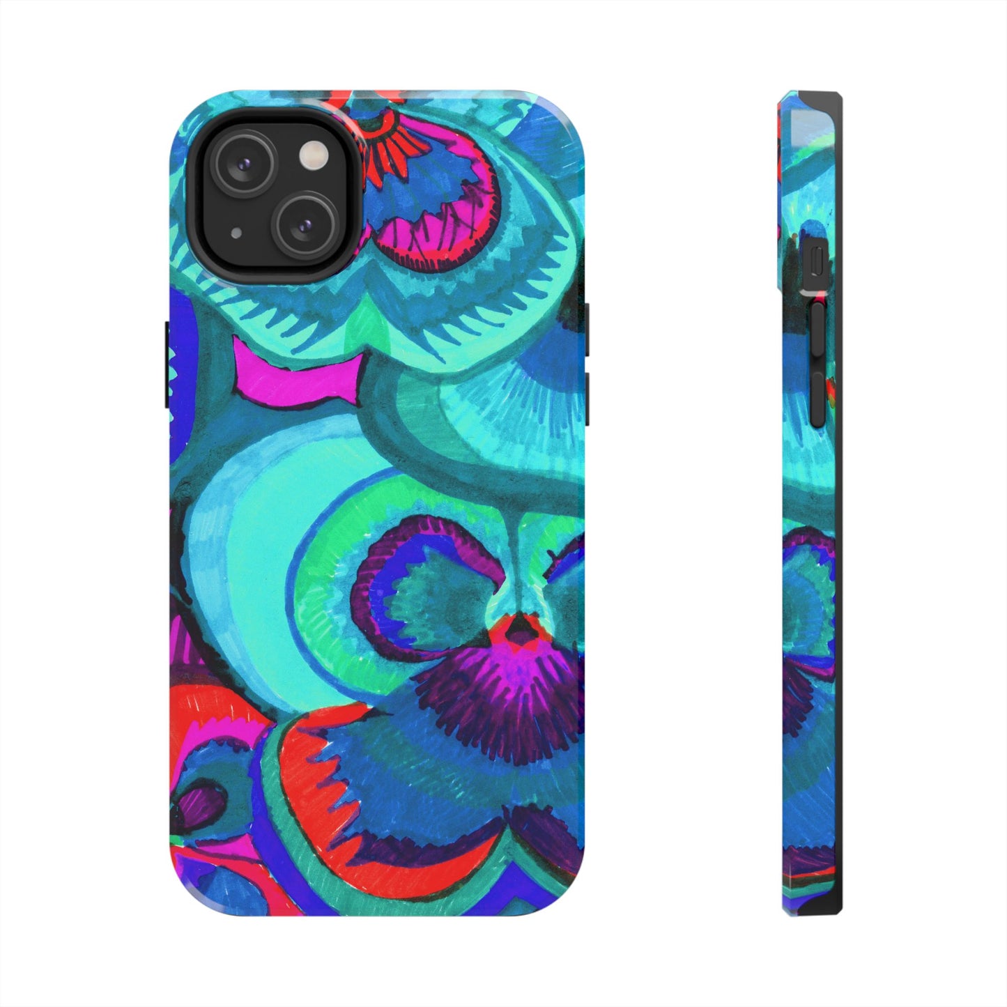 Vibrant Floral Tough Phone Cases