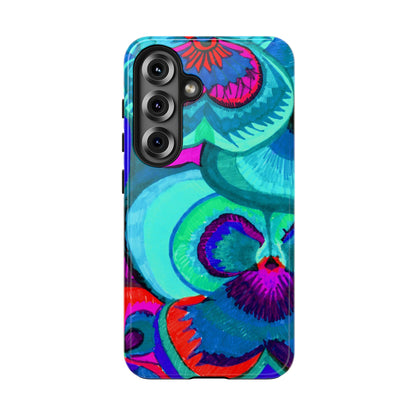 Vibrant Floral Tough Phone Cases