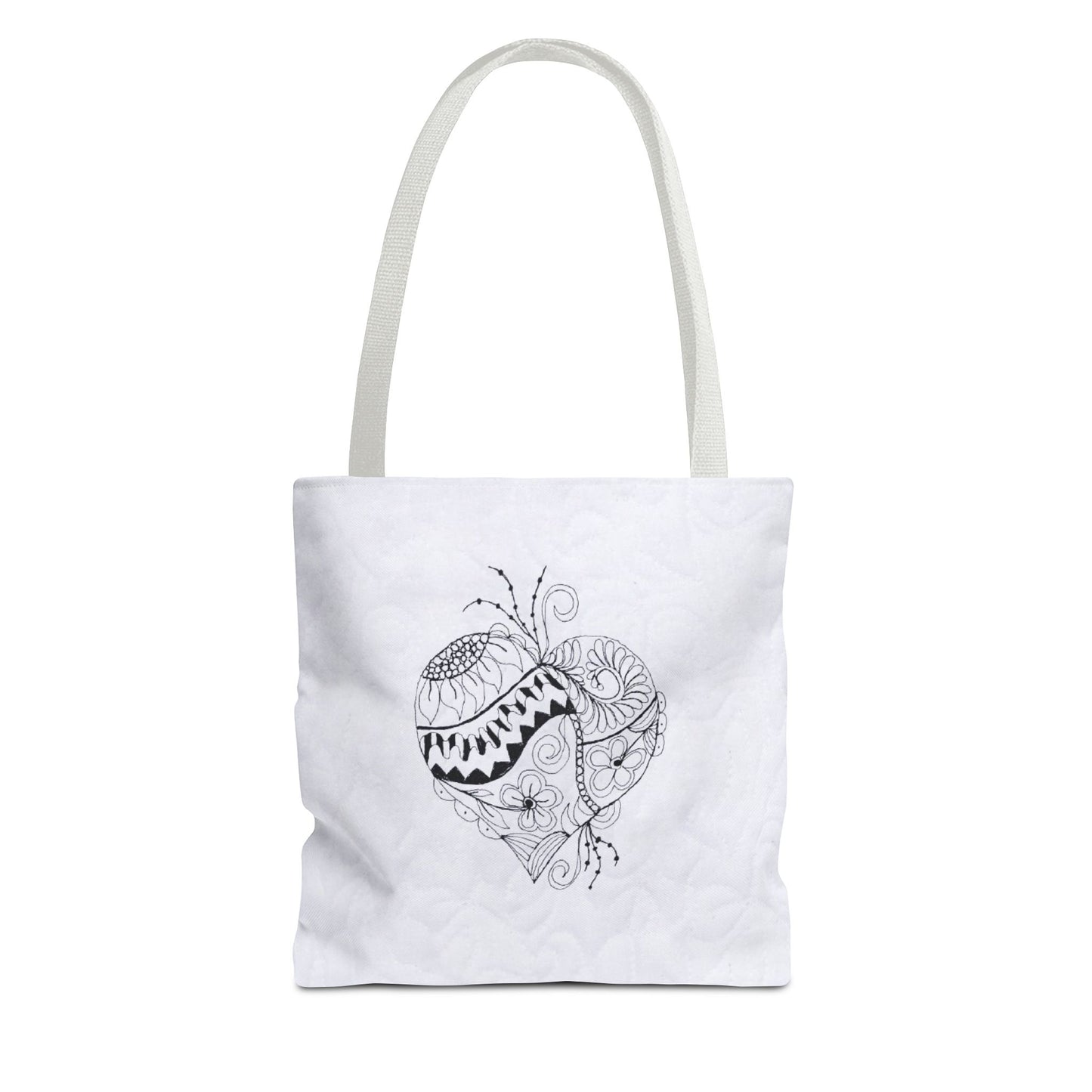 Because You Loved Me Heart - Tote Bag