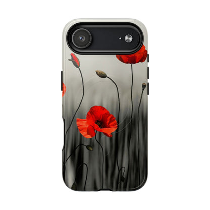 Poppy Modern Art MagSafe Phone Cases