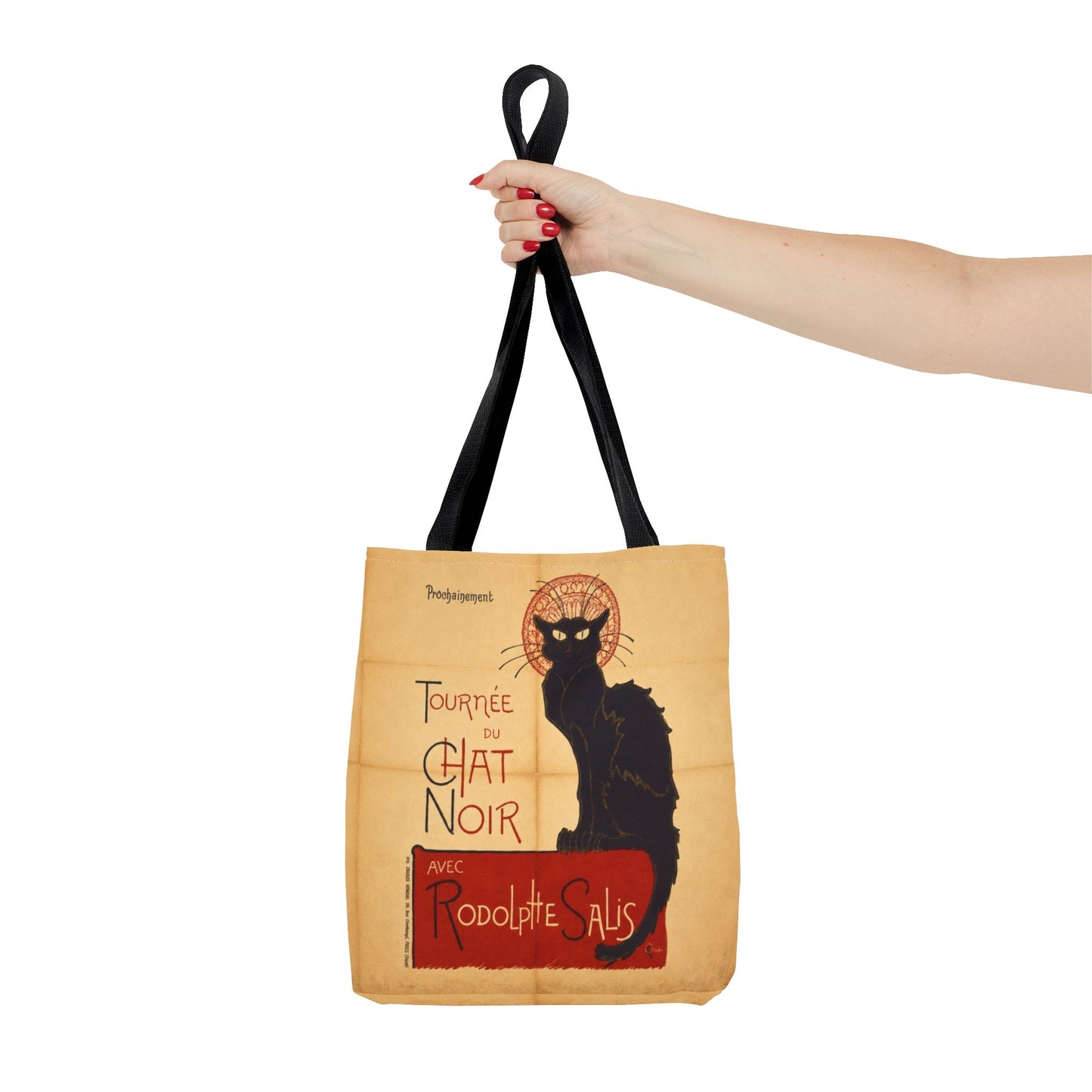 Art Nouveau: The Chat Noir (Black Cat) Tote Bag