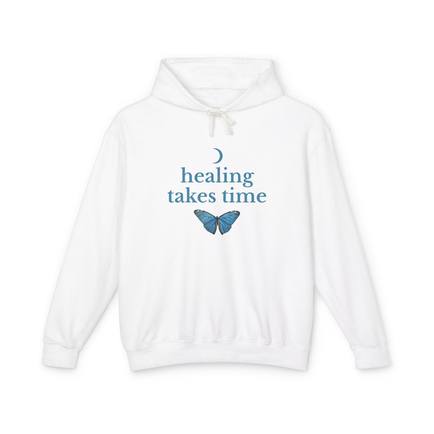 Healing Takes Time - Unisex Lightweight Hoodie