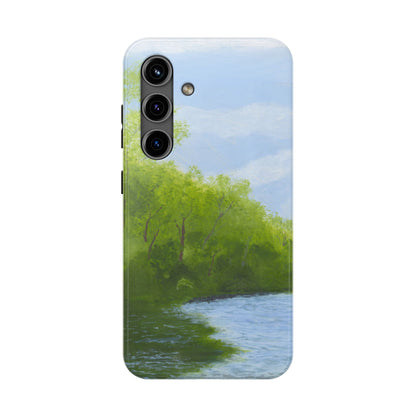 By the River Tough Phone Cases