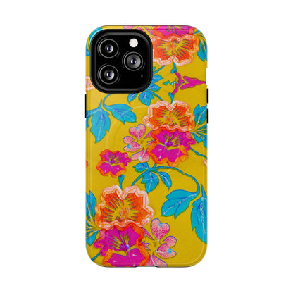 Golden Garden Bloom MagSafe Phone Cases