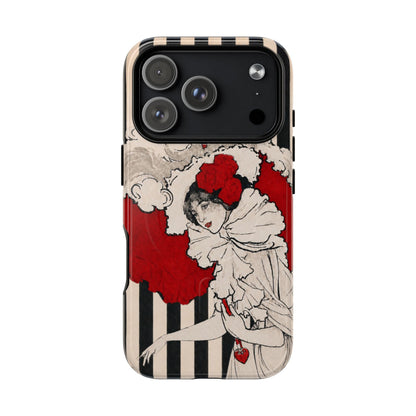 Art Nouveau: Woman in Red Hat MagSafe Phone Cases