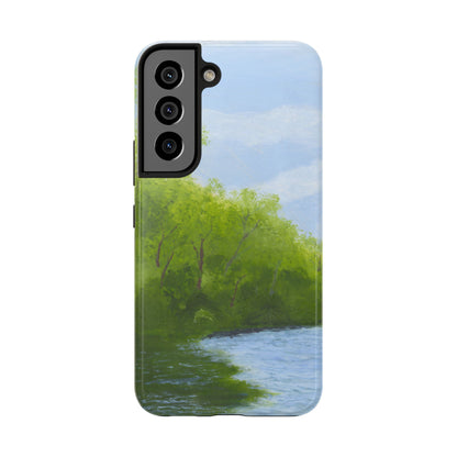 By the River Tough Phone Cases
