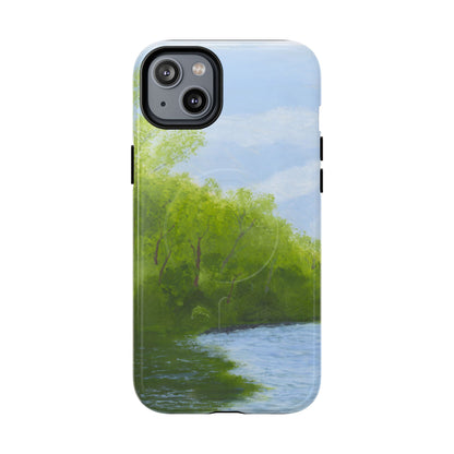 By the River Tough Magnetic Phone Case for iPhone