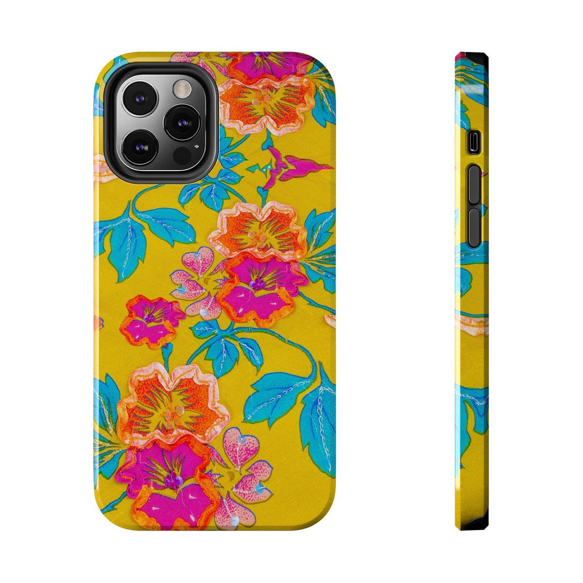 Golden Garden Bloom Tough Phone Cases