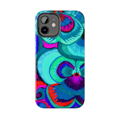 Vibrant Floral Tough Phone Cases