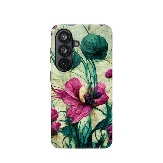 Patty's Plum Oriental Poppy Magnetic Phone Cases - Samsung Galaxy S26