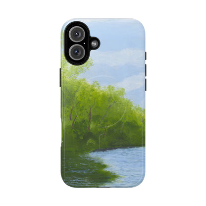 By the River Tough Magnetic Phone Case for iPhone