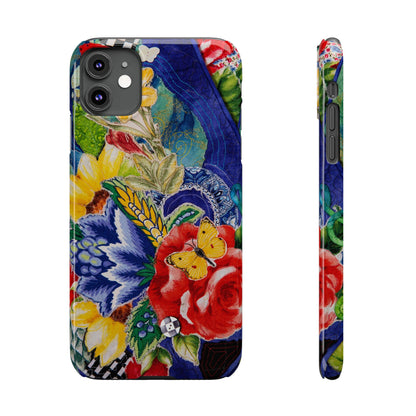 Artistic Floral Slim iPhone Cases