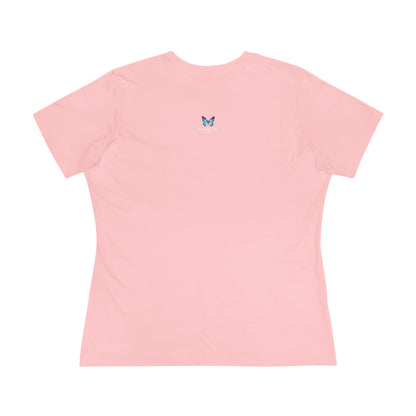 Blue Butterfly Artful Tee - Butterfly Dreamscape