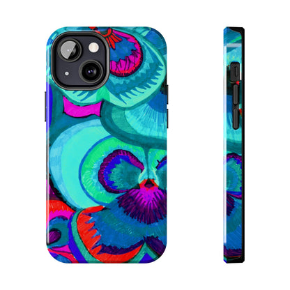 Vibrant Floral Tough Phone Cases