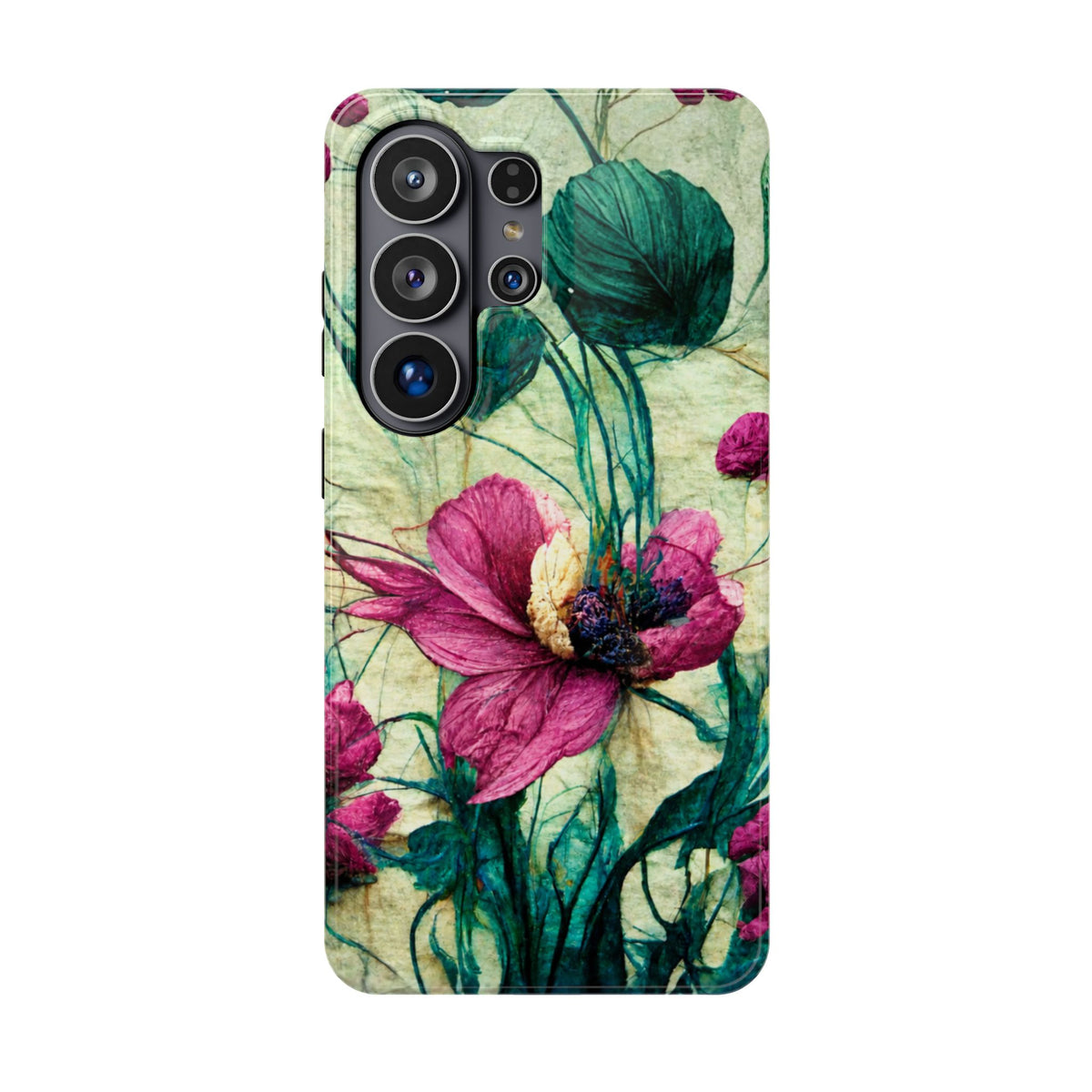 Patty's Plum Oriental Poppy Magnetic Phone Cases - Samsung Galaxy S26