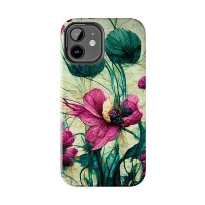 Patty's Plum Oriental Poppy Tough Phone Cases