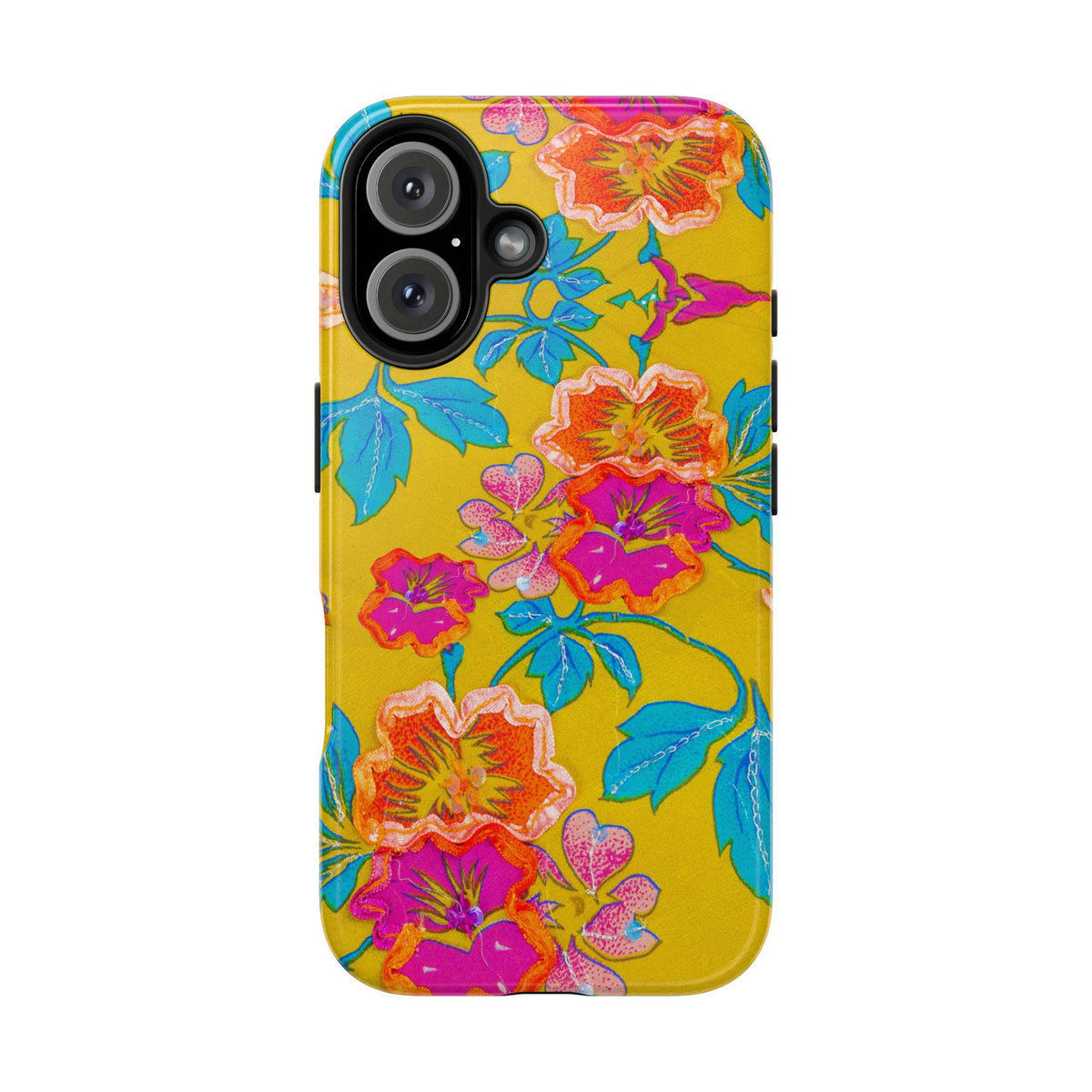 Golden Garden Bloom Tough Phone Cases