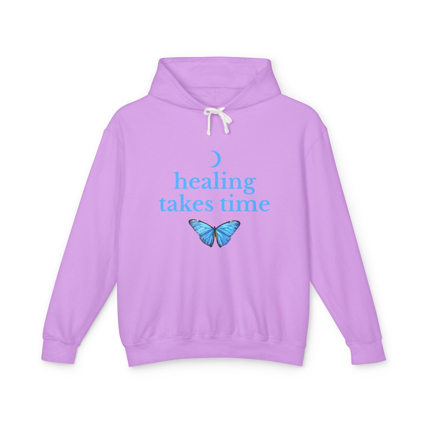Healing Takes Time - Unisex Lightweight Hoodie