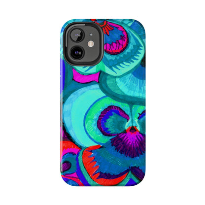 Vibrant Floral Tough Phone Cases