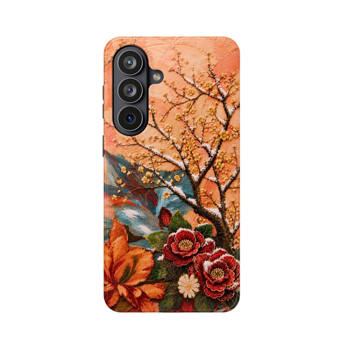 A Flower in Winter Magnetic Phone Case — Samsung Galaxy S26