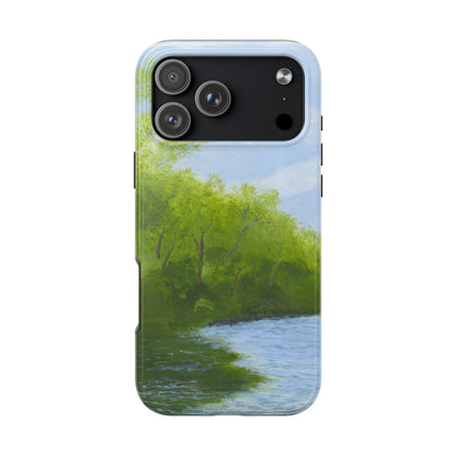 By the River Tough Phone Cases