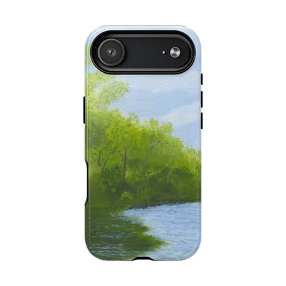 By the River Tough Magnetic Phone Case for iPhone