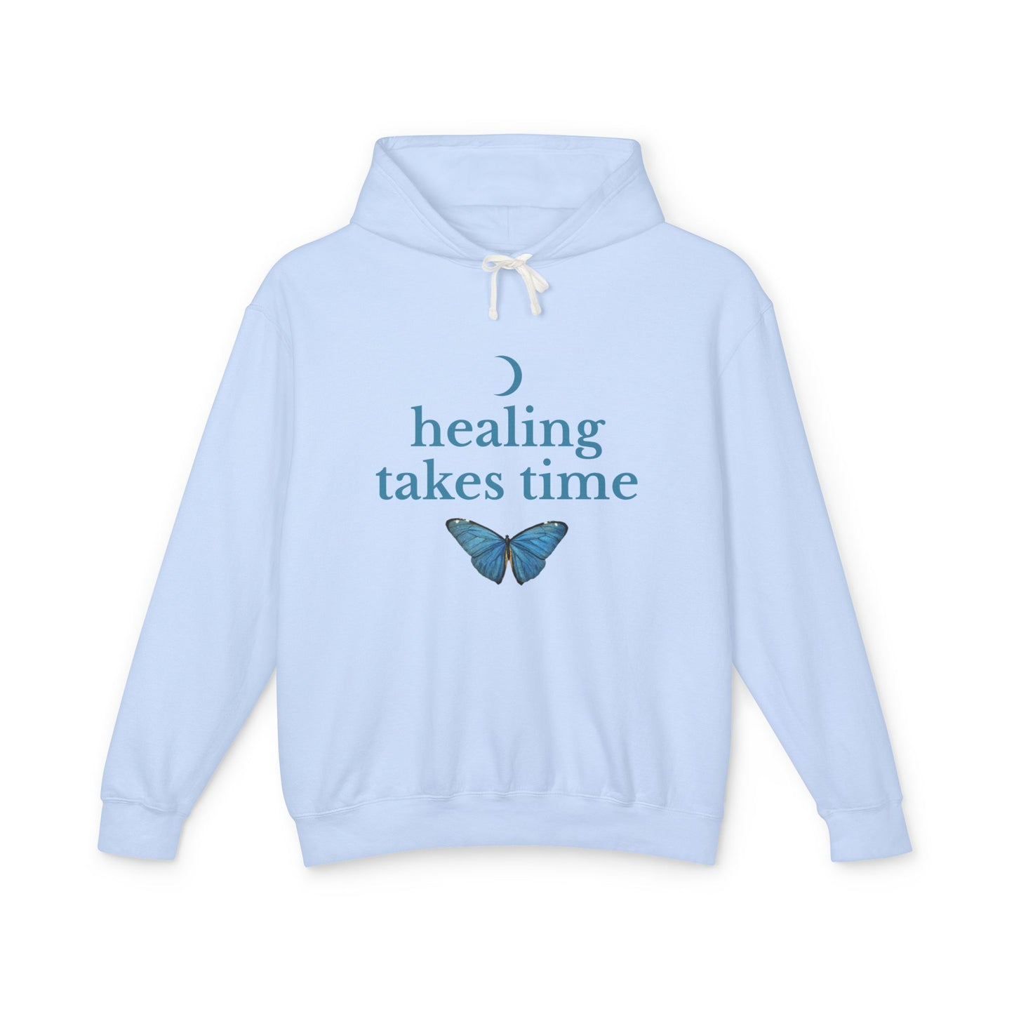 Healing Takes Time - Unisex Lightweight Hoodie