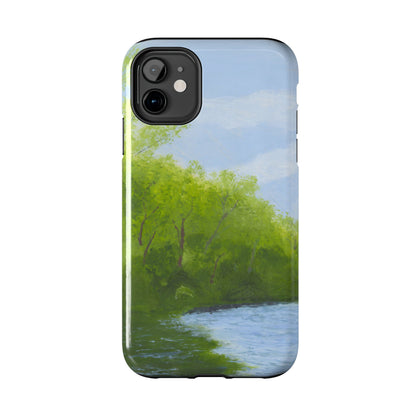 By the River Tough Phone Cases