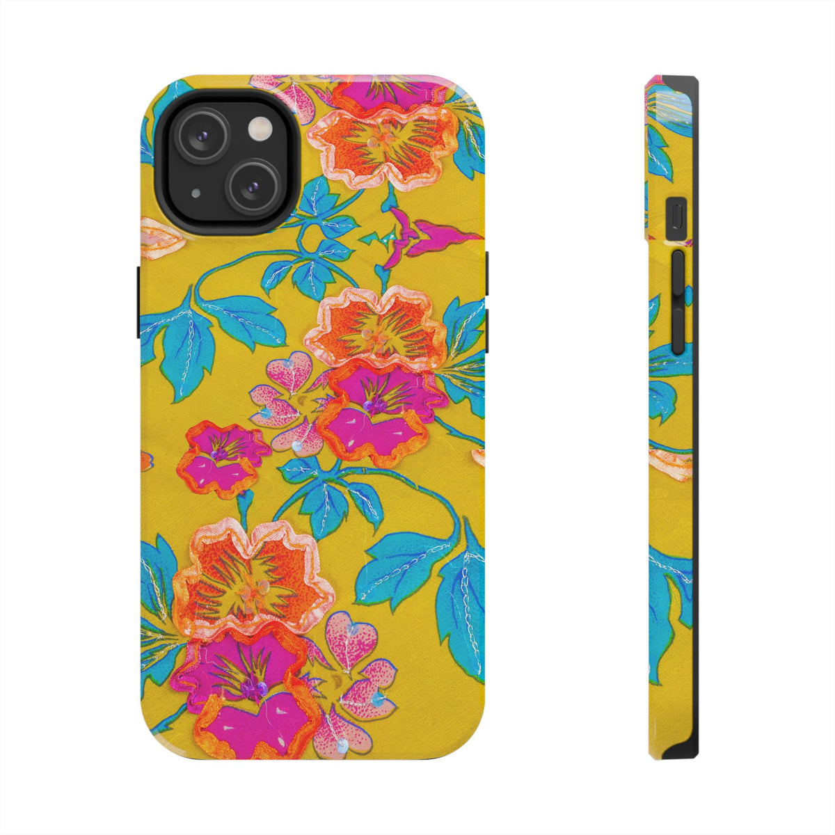 Golden Garden Bloom Tough Phone Cases