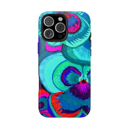 Vibrant Floral Tough Phone Cases