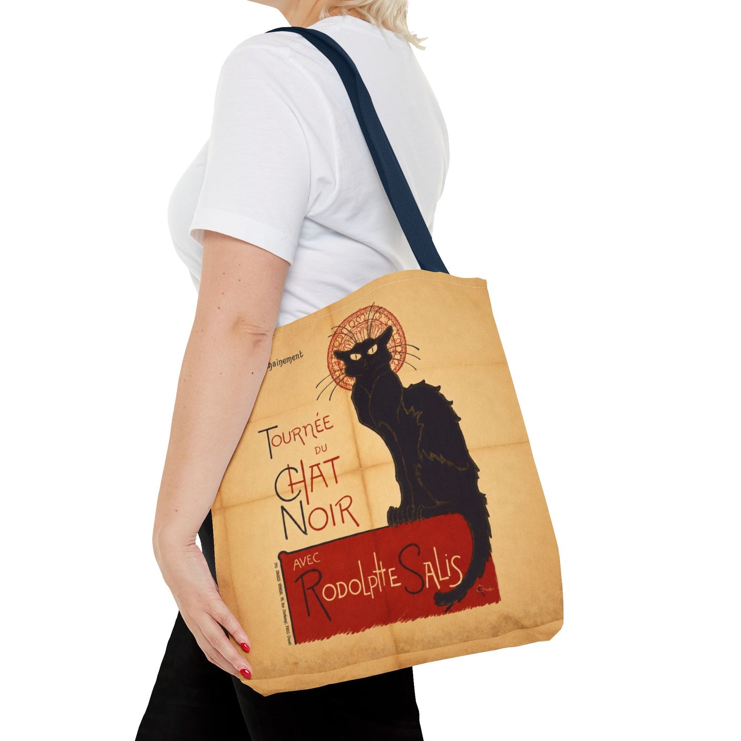 Art Nouveau: The Chat Noir (Black Cat) Tote Bag