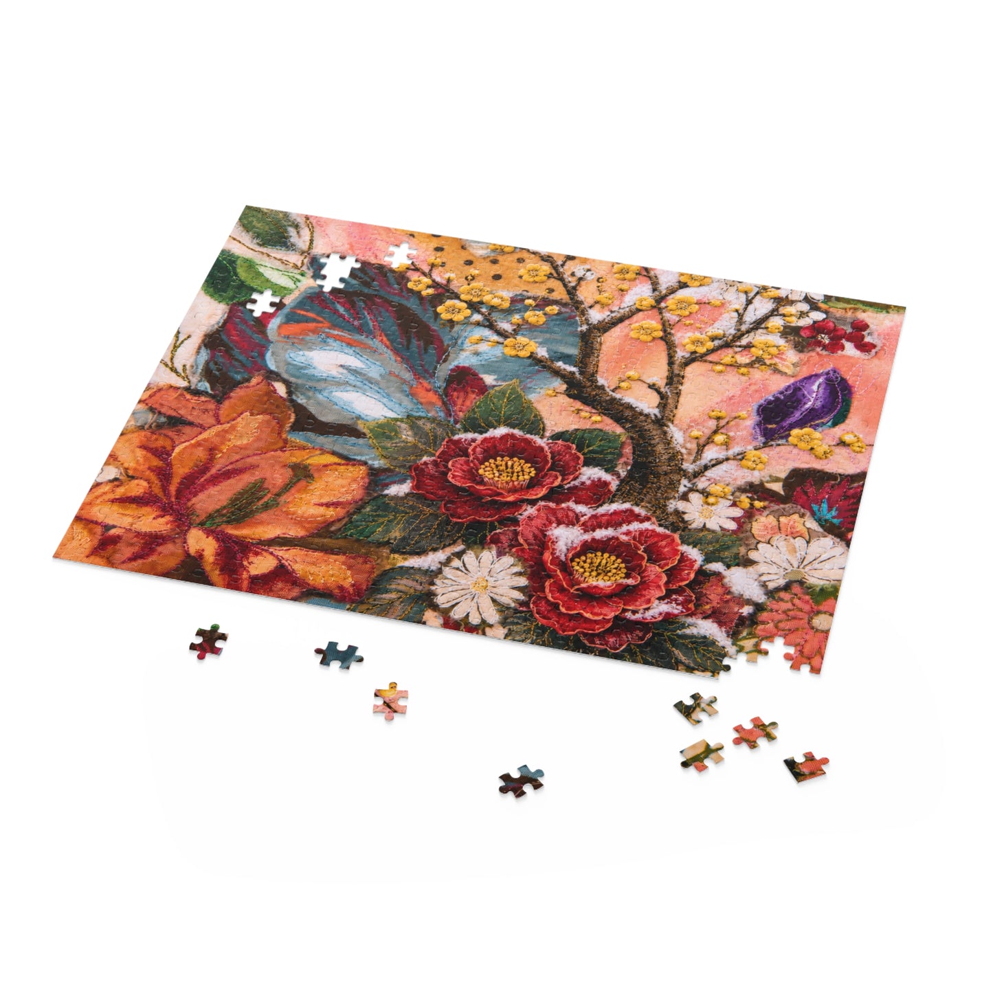 Flower in Winter Puzzle | 120, 252, 500-Piece Jigsaw