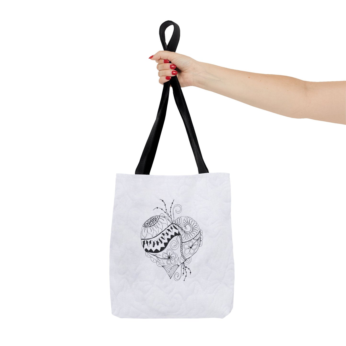 Because You Loved Me Heart - Tote Bag