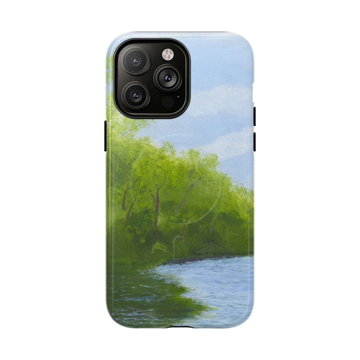 By the River Tough Magnetic Phone Case for iPhone