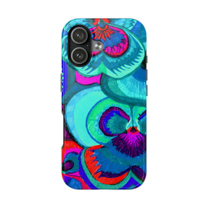 Vibrant Floral Tough Phone Cases