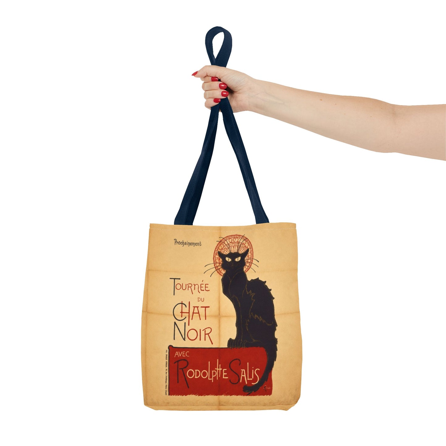 Art Nouveau: The Chat Noir (Black Cat) Tote Bag