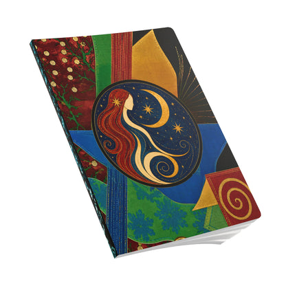 Path to the Sun Moon & Stars - Softcover Journal (with Inside Prints)