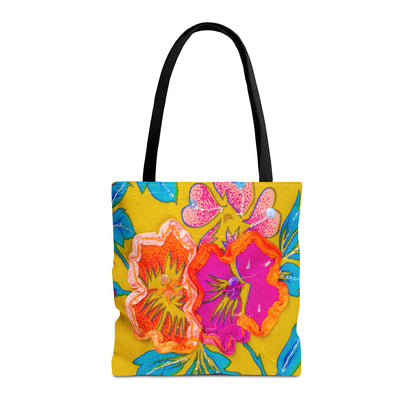 Golden Garden Bloom Tote Bag