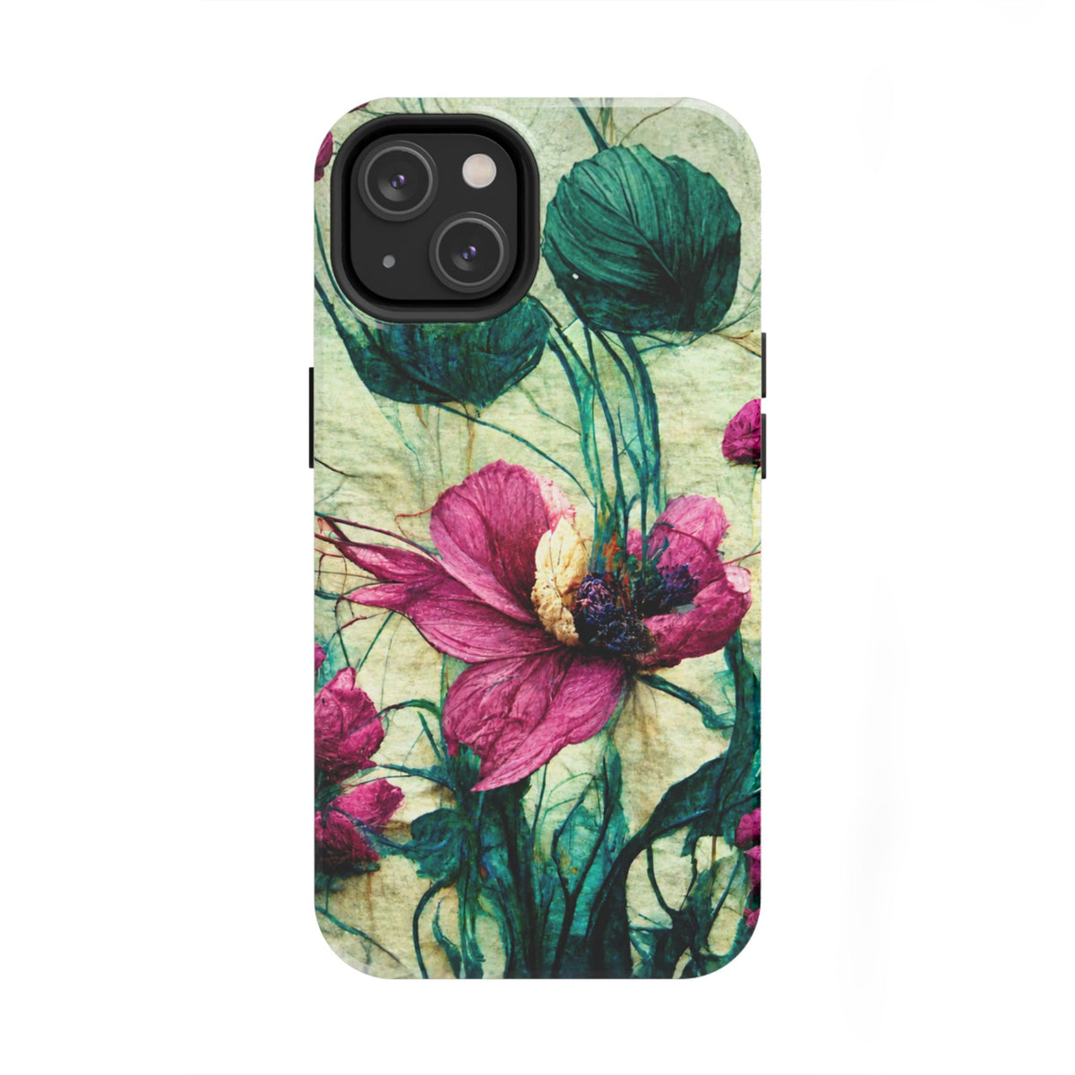 Patty's Plum Oriental Poppy Tough Phone Cases