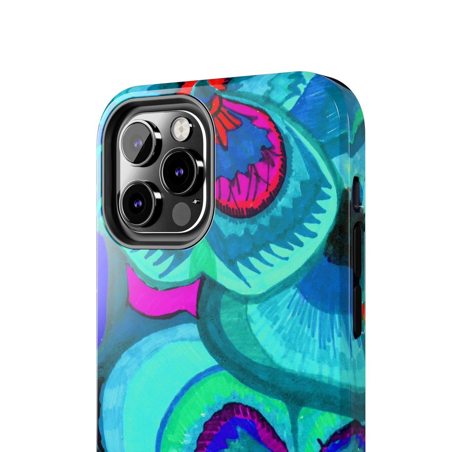Vibrant Floral Tough Phone Cases