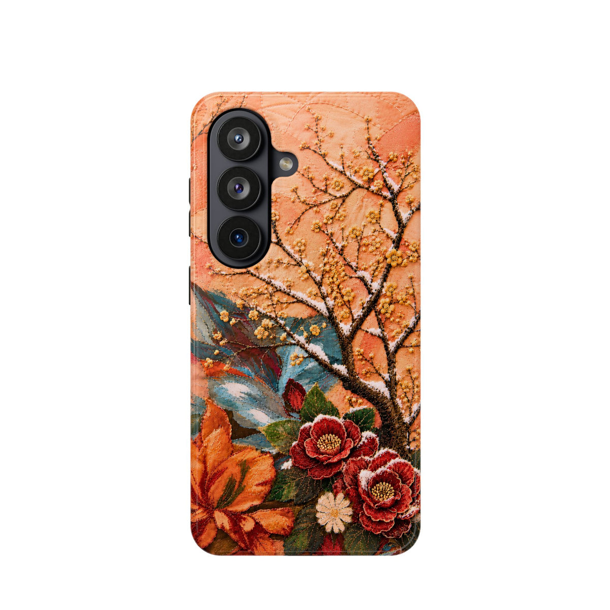 A Flower in Winter Magnetic Phone Case — Samsung Galaxy S26