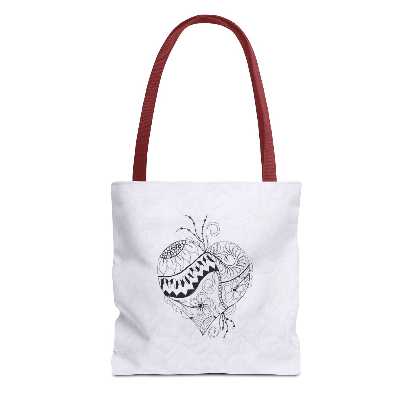 Because You Loved Me Heart - Tote Bag