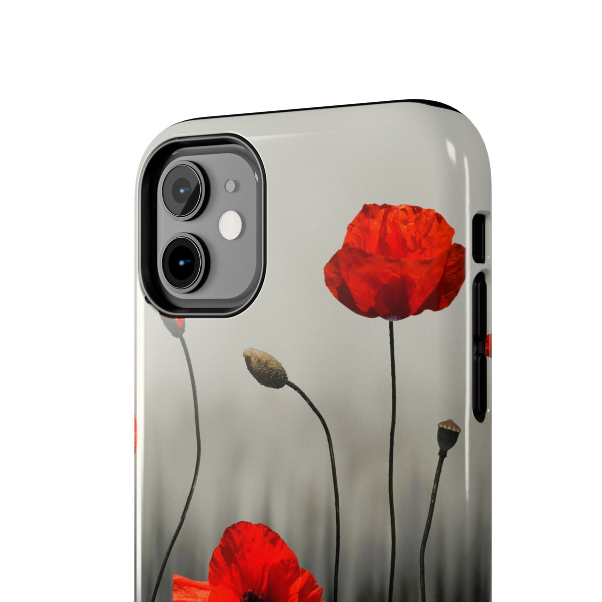 Poppy Modern Art Tough Phone Cases