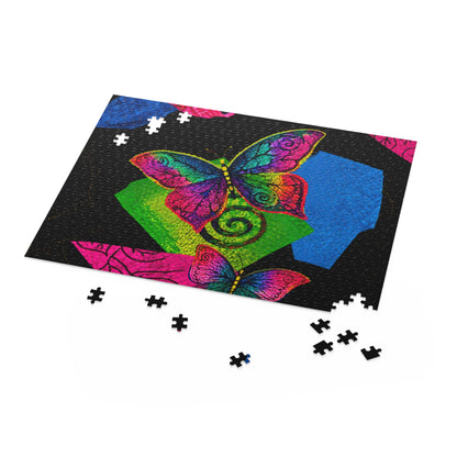 End of Forever Butterfly Jigsaw Puzzle