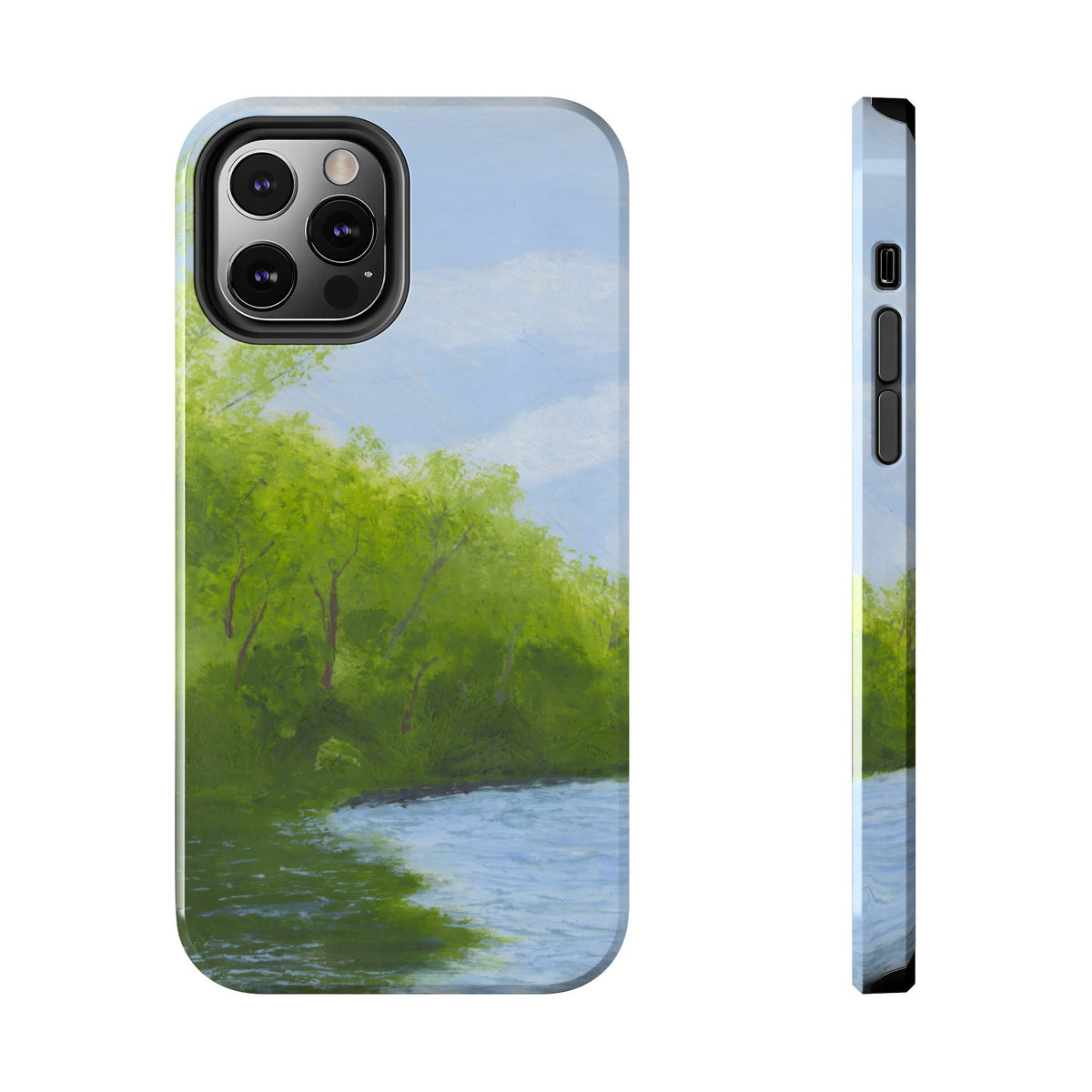 By the River Tough Phone Cases