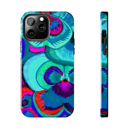 Vibrant Floral Tough Phone Cases